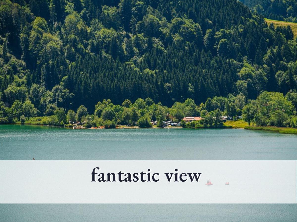 Seenaehe-Seeblick-Bergblick-Bio, Natur, Bleibe Am Berg Schliersee Exteriör bild