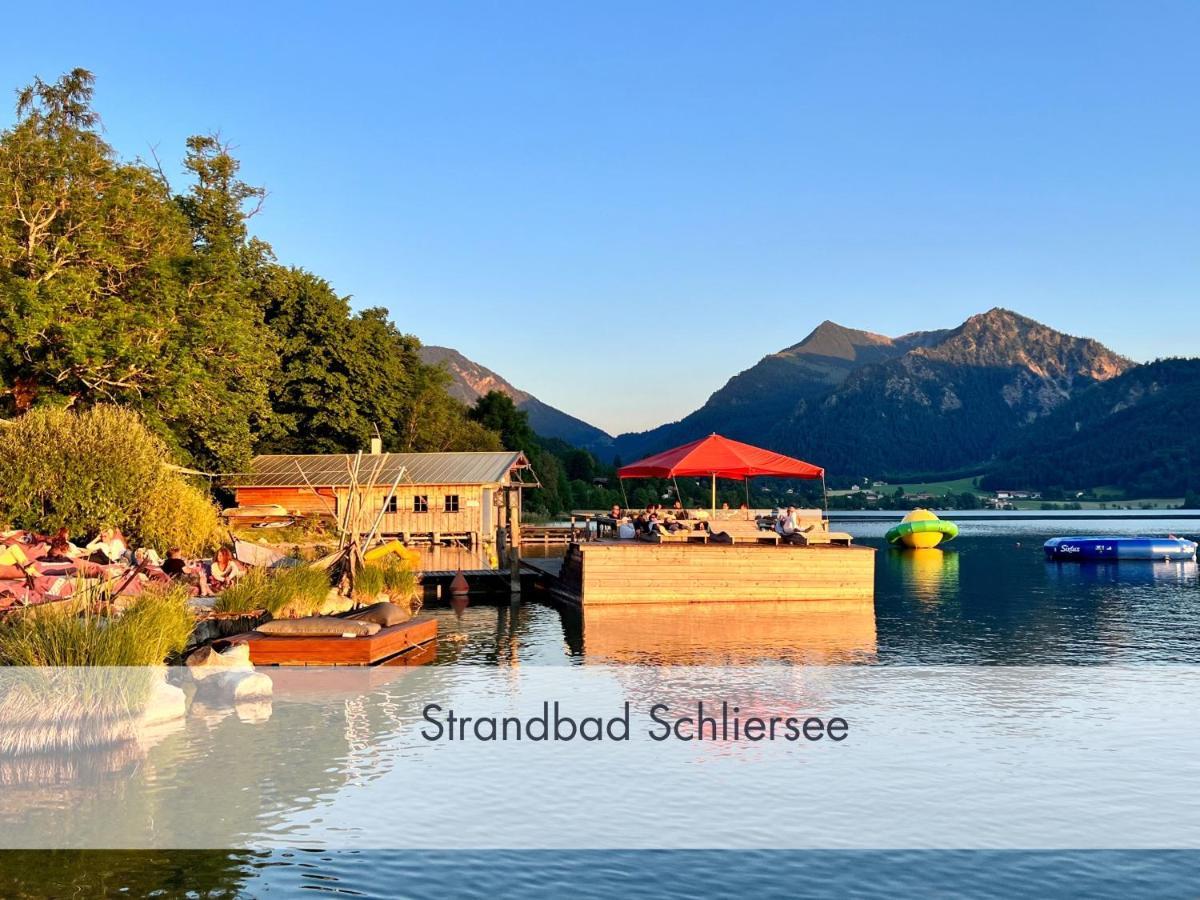 Seenaehe-Seeblick-Bergblick-Bio, Natur, Bleibe Am Berg Schliersee Exteriör bild